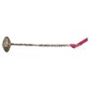 Image 1 : Sioux Indian beaded dance club w/large stone head, handle is decorated w/2 sizes of multicolored see