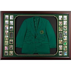 Autographed PGA Green Masters Jacket Collage