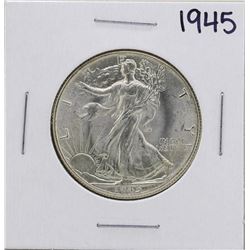1945 Walking Liberty Half Dollar Coin