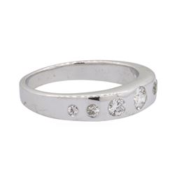 0.35 ctw Diamond Ring - 14KT White Gold
