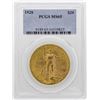 1928 $20 St. Gaudens Double Eagle Gold Coin PCGS MS65