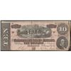 Image 1 : 1864 $10 Confederate States of America Note