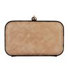Image 1 : Natural Tufted Evening Clutch