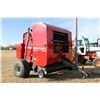 Image 1 : 2015 MF (HESSTON) 2956A ROUND BALER