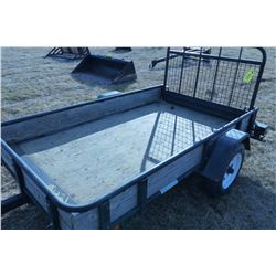 54" X 92" SINGLE AXLE TRAILER