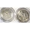 Image 2 : 1897 & 1921 CH BU MORGAN DOLLARS