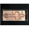 Image 1 : 1986 - Canada $2 Bill - Canadian Two Dollar Note