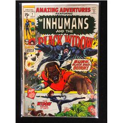 AMAZING ADVENTURES FEATURING THE INHUMANS & THE BLACK WIDOW (MARVEL COMICS)