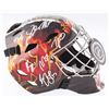 Image 1 : 2016-17 Devils Full-Size Authentic On-Ice Goalie Mask Team-Signed by (20) (JSA ALOA)