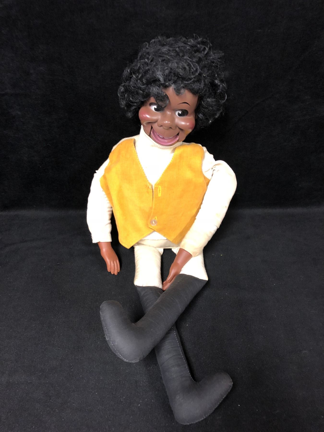 1973 EEGEE DOLL COMPANY "LESTER" VENTRILOQUIST DUMMY (BROOKLYN, NY