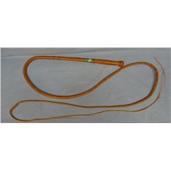 Kangaroo hide bull whip