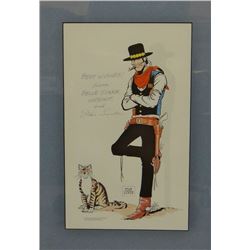 Lynde, Stan, (1931-2013) Belle Star, Hipshot, Print, 8.5x14
