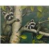 Image 1 : Pickthorn, A. Nadine, Raccoons, Canvas Print , 9.5 x 7.5