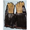 Image 2 : Bear hide gauntlets and Winchester marked saddle cinch
