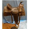 Image 2 : Main & Winchester loop seat, slick fork saddle, sold by E. J. Owenhouse, Bozeman, Montana Territory