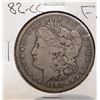 Image 1 : 1882-CC Morgan Silver Dollar, Fine