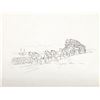 Image 1 : Reed Marjorie (1915-1996), A Congested Highway, Ink, 8 5/8” x 11 5/8” , signed lower right