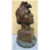 Image 1 : Proctor, Alex P. bronze, w/ COA, Big Beaver, AP, edition of 50, 11" h x 6" w