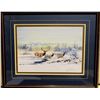 Image 1 : Cuts The Rope, Clarence, watercolor, Elk Crossing, 10" x 14", 1995