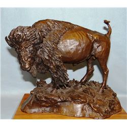 Contway, Jay, bronze, Buffalo,#20/50, 9  h x 10  w, 1979