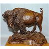 Image 1 : Contway, Jay, bronze, Buffalo,#20/50, 9" h x 10" w, 1979