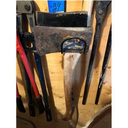 2 Axes/2 Bolt Cutters/2 Horse Shoe Trimmers/5 Electric Water Heaters/Jack & Extension Cords & Fencin