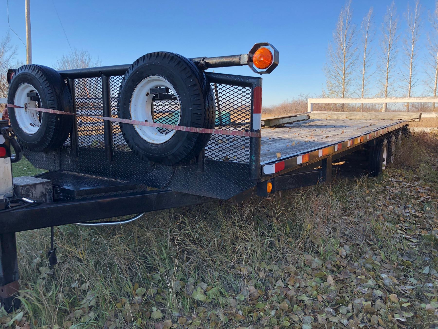 26' Pintle Hitch, w/4' Beaver Tail, Triple Axle Trailer w/Mobile Home Are Mobile Home Axles Legal On Trailers