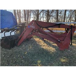 IH Model 2355 Front End Loader w/Grapple Fork in Good Condition