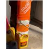 Image 1 : 5 Gas Cans/Stack of Pails/Assorted Partial Jugs of Antifreeze, Oil, Fuel Conditioner, etc.