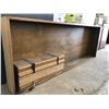 Image 1 : 7' Wooden Shelving Unit