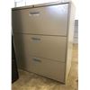 Image 1 : 3 Drawer Lateral Beige File Cabinet