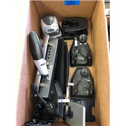 4 Boxes Office Paper (new)/Paper Hole Punches/2 Calculators/CDs/Staplers/Office Desk Organizers