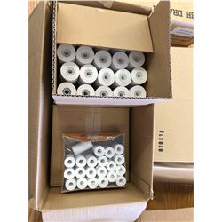Box of New Rolls Cash Register Paper/Wireless Debit Machine Paper Plus Credit Card Machine Paper