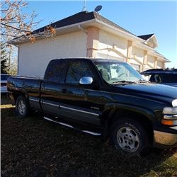 2002 Chev Silverado 1500 Ext. Cab 4x4 (see cond note below) SN#1GCEK19T82E188923