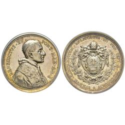 Benedetto XV 1914-1922 Medaglia in argento, 1915, AN I,     AG 38,5 g., 44 mm, Opus Bianchi     Aver
