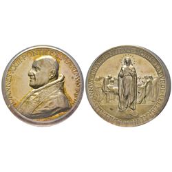 Giovanni XXIII 1958-1963 Medaglia in argento, 1959, AN I, AG 40 g., 44 mm, Opus Mistruzzi Avers : IO