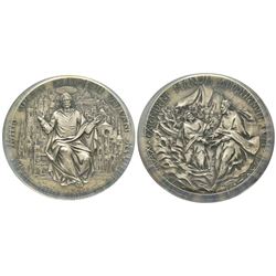 Paolo VI 1963-1978 Medaglia in argento, 1964,     Concilio Ecumenico, AG, 44 mm.     Opus Enrico Man