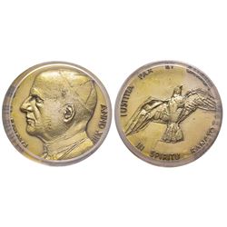 Paolo VI 1963-1978 Medaglia in argento, 1975, Anno XIII, AG 44 g., 44 mm, Opus Emilio Greco      Ave
