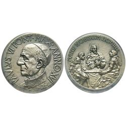 Paolo VI 1963-1978 Medaglia in argento, 1978, Anno XVI, AG 39 g., 44 mm,Opus : Gallo  Ref : Mont. 32
