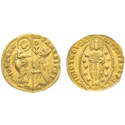 Venezia, Pasquale Malipiero 1457-1462 Zecchino, ND, AU 3.52 g. Ref : Paolucci 1, Fr. 1233  Conservat