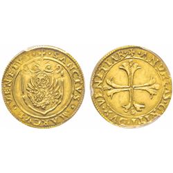 Venezia, Andrea Gritti 1523-1539 Scudo d’oro, AU 3.38 g. Ref : Paolucci 3, Fr. 1448  Conservation : 