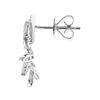 Image 4 : 0.59 ctw Diamond Earrings - 18KT White Gold
