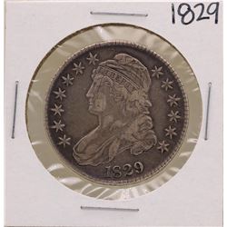 1829 Capped Bust Half Dollar Coin