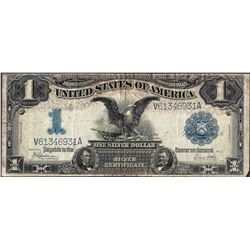 1899 $1 Black Eagle Silver Certificate Note