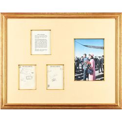 John F. Kennedy Handwritten Notes and Doodles from November 21, 1963