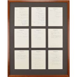 John F. Kennedy's Handwritten Notes on Vietnam