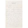 Image 2 : Jacqueline Kennedy Autograph Letter Signed