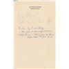 Image 5 : Jacqueline Kennedy Group of (5) Autograph Notes and Letters