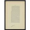 Image 1 : John F. Kennedy Signed Peace Corps Act Page