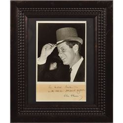 John F. Kennedy Signed Photograph